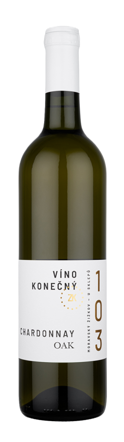 Chardonnay OAK, polosuché, 2024